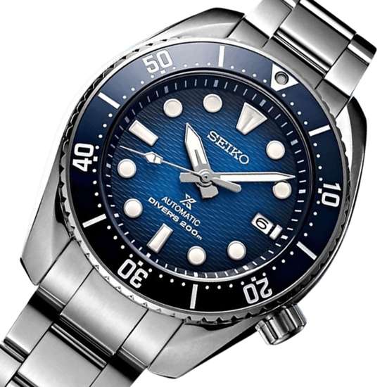 Seiko Prospex King Sumo SPB321 SPB321J1 SPB321J Blue Dial Watch