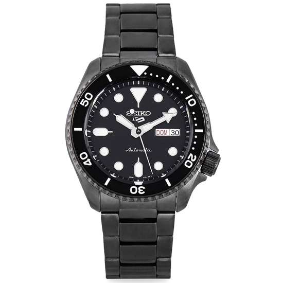 Seiko 5 Sports SRPD65K1 SRPD65 Black Automatic Watch
