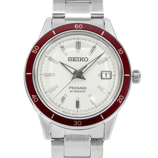 Seiko Style 60s Presage SRPH93 SRPH93J1 SRPH93J Mechanical Watch