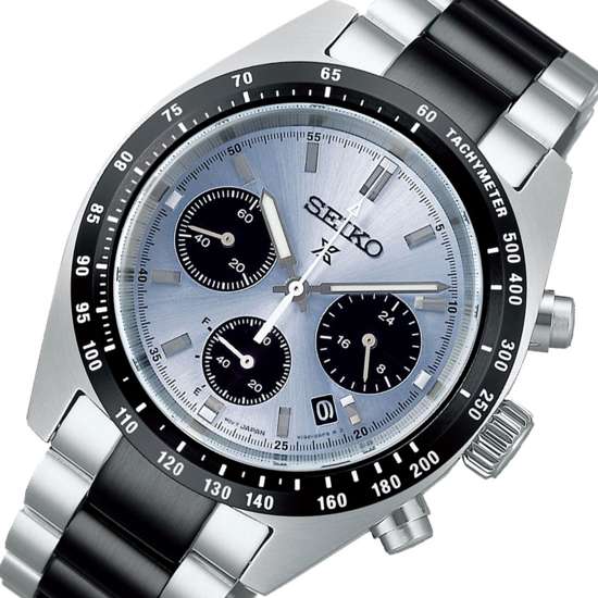 Seiko Ice Blue Panda SSC909 SSC909P1 SSC909P Prospex Crystal Trophy Watch