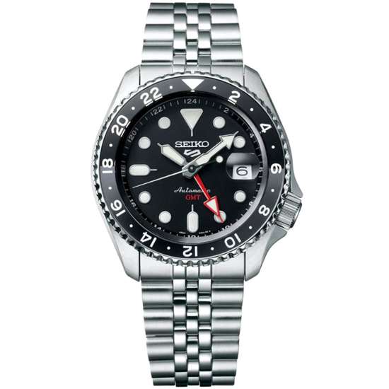 Seiko 5 Sports GMT Black Dial SSK001 Automatic Watch