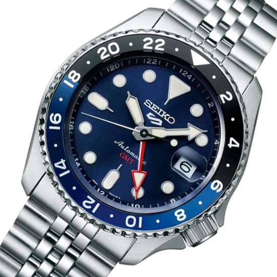Seiko 5 Sports GMT Blue Dial SSK003 Automatic Watch