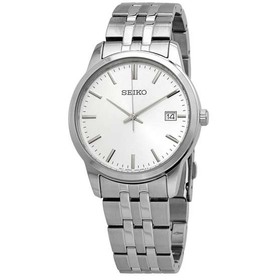 Seiko Quartz SUR397P1 SUR397 SUR397P Stainless Steel Watch