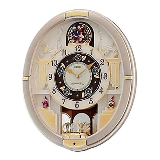 Seiko Melodies in Motion Wall Clock QXM290 QXM290S (Singapore Only)