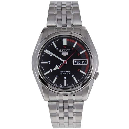 Seiko Automatic Stainless Steel Mens Watch SNK375J1 SNK375J