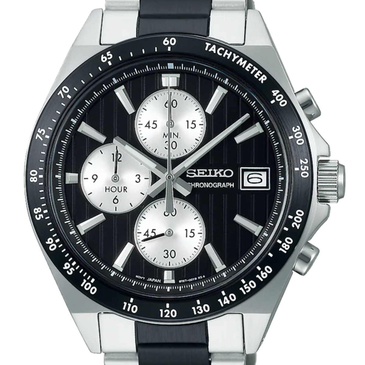 Seiko Selection S-Series SBTR043 SBTR043J Quartz Chronograph Black Dial Watch