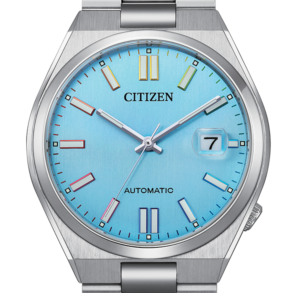 Citizen Automatic Tsuyosa NJ0151-53L Light Blue Dial Mens Casual Watch
