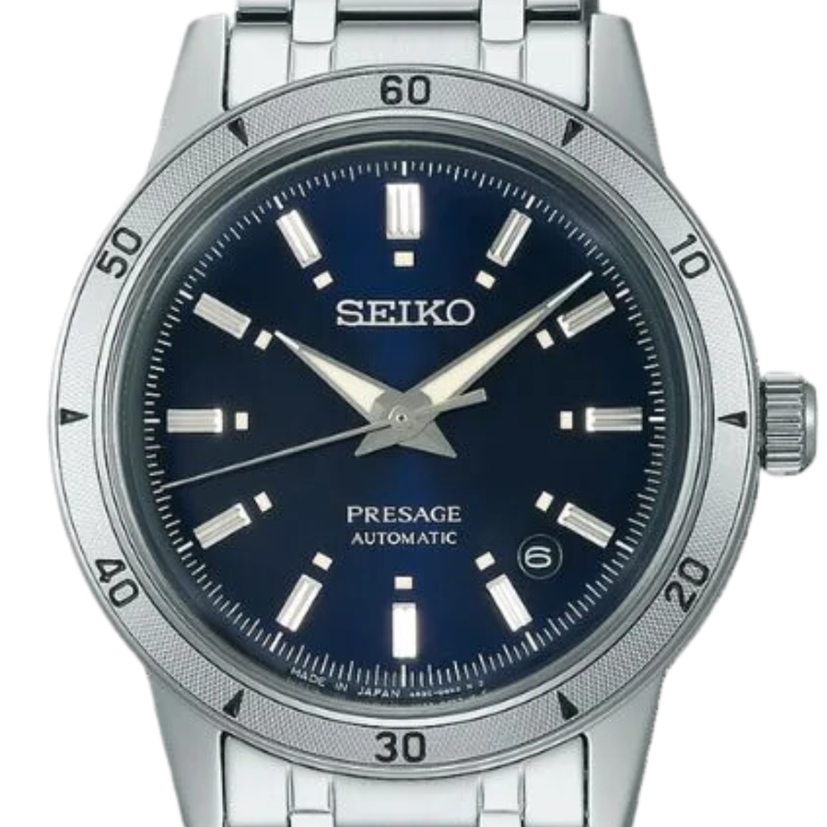Seiko Presage SRPL07K1 SRPL07 SRPL07K Automatic Mens Blue Dial Watch