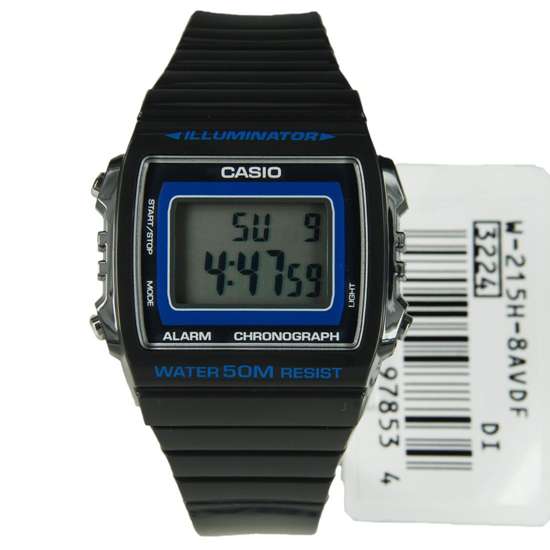 Casio W-215H-8AVDF Illumir Alarm Watch