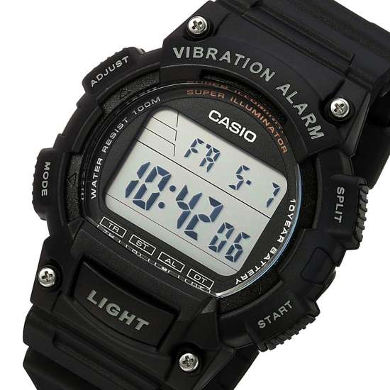 Casio Vibration Alarm Watch W7-36H-1A W736H-1AV