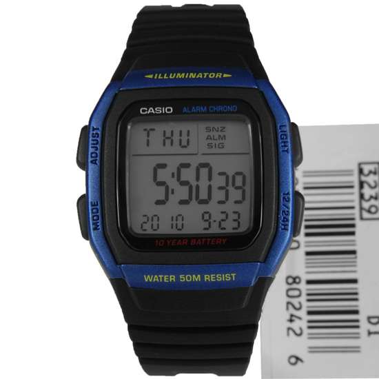Casio Mens Digital Watch W-96H-2A W-96H-2AVDF