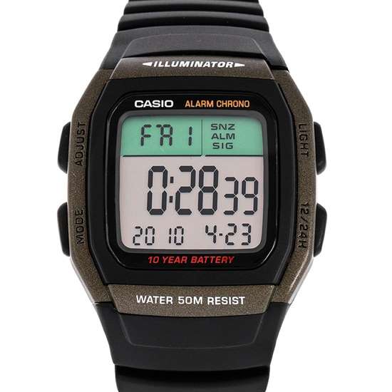 Casio Alarm Digital Watch W-96H-3A W-96H-3AV