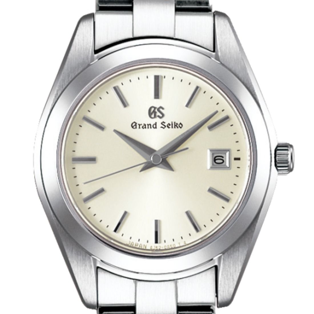 GS Grand Seiko STGF265 STGF265G Heritage Collection Beige Dial Quartz Analog Watch