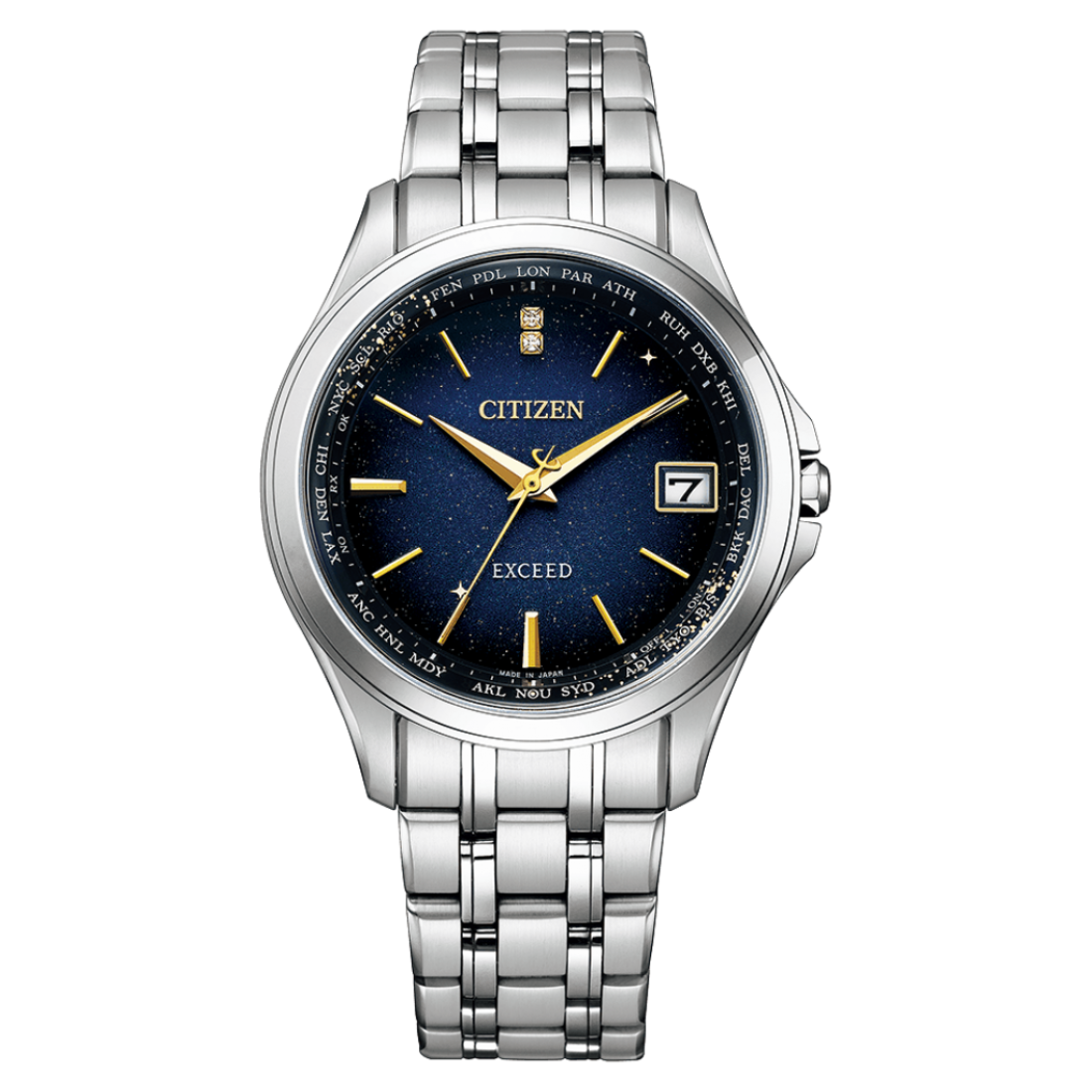 Citizen CB1080-61L Exceed Milky Way Limited Edition Midnight Blue Watch