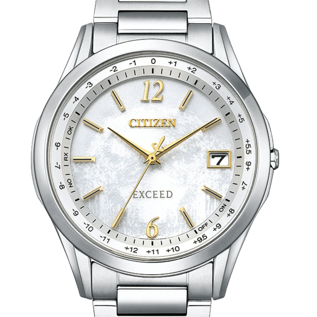 Citizen Exceed Limited Edition CB1110-70A Photovoltaic Eco-Drive White Dial Watch