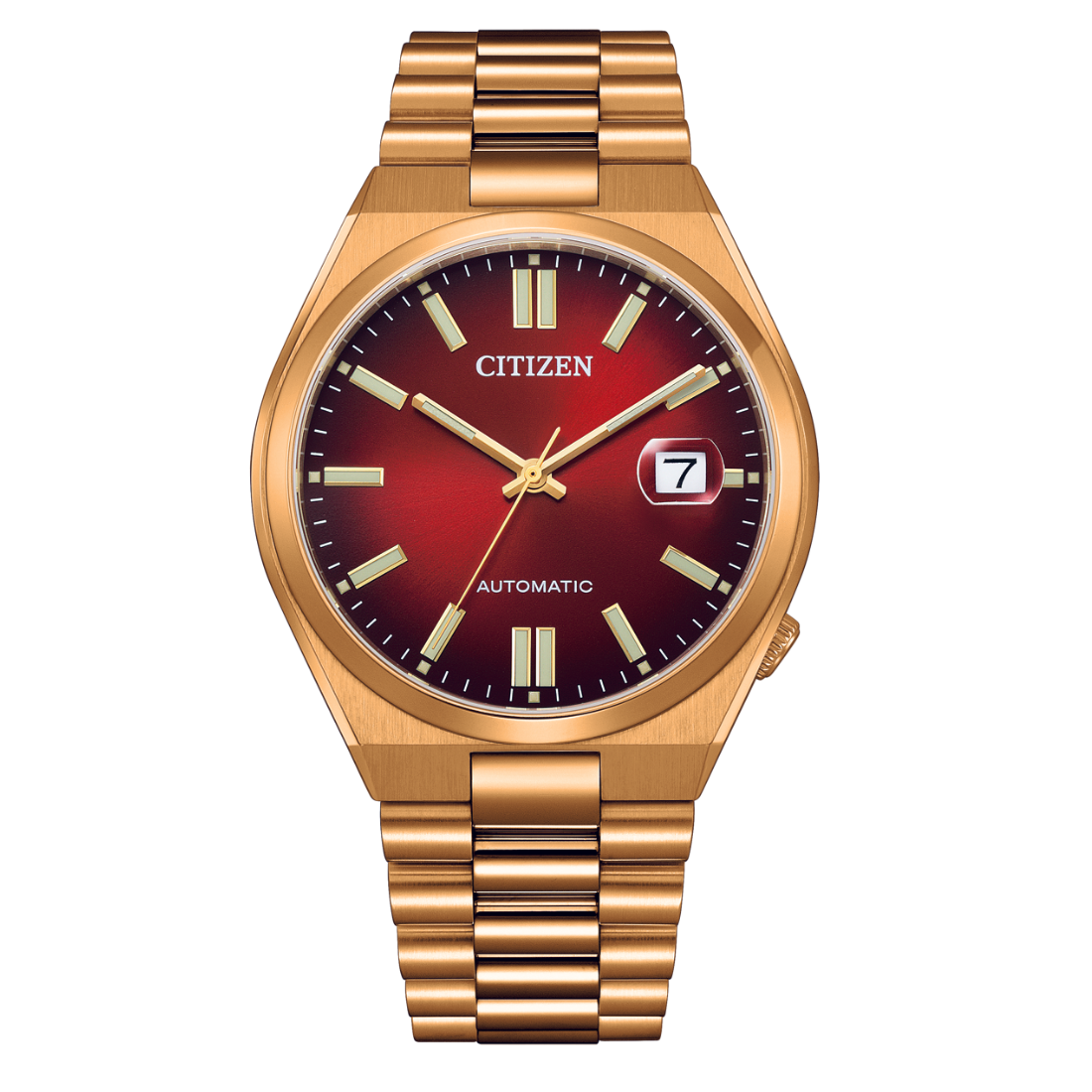 Citizen Automatic Tsuyosa NJ0153-82X Red Dial Casual Mens Watch