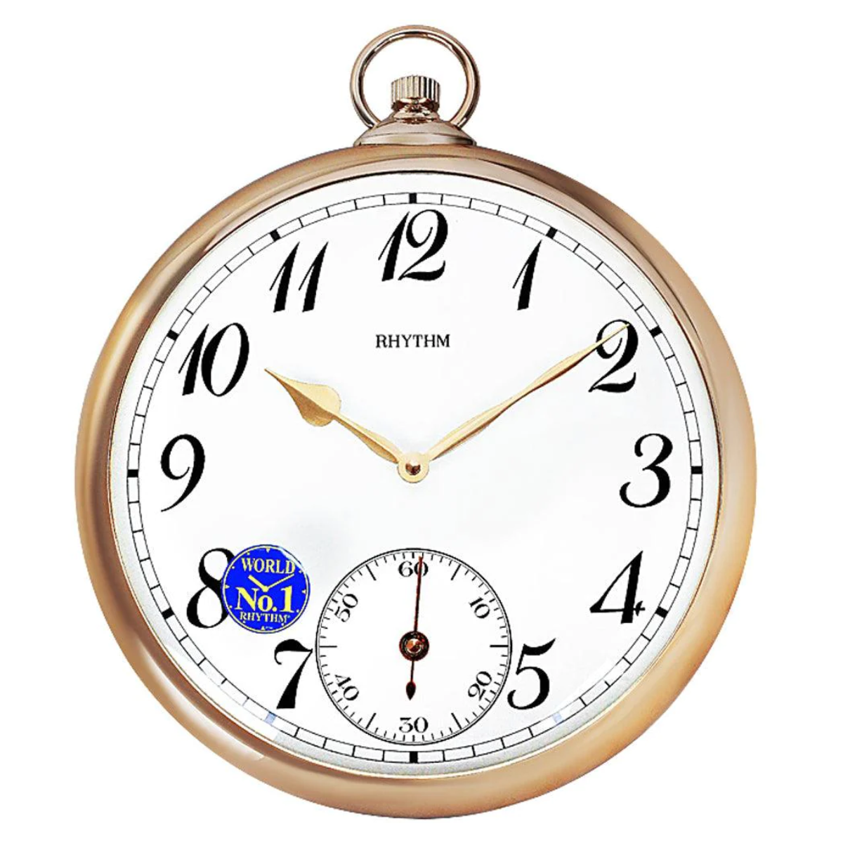 Rhythm CMG752NR13 Pocket Watch Decor Wall Clock (Singapore Only)