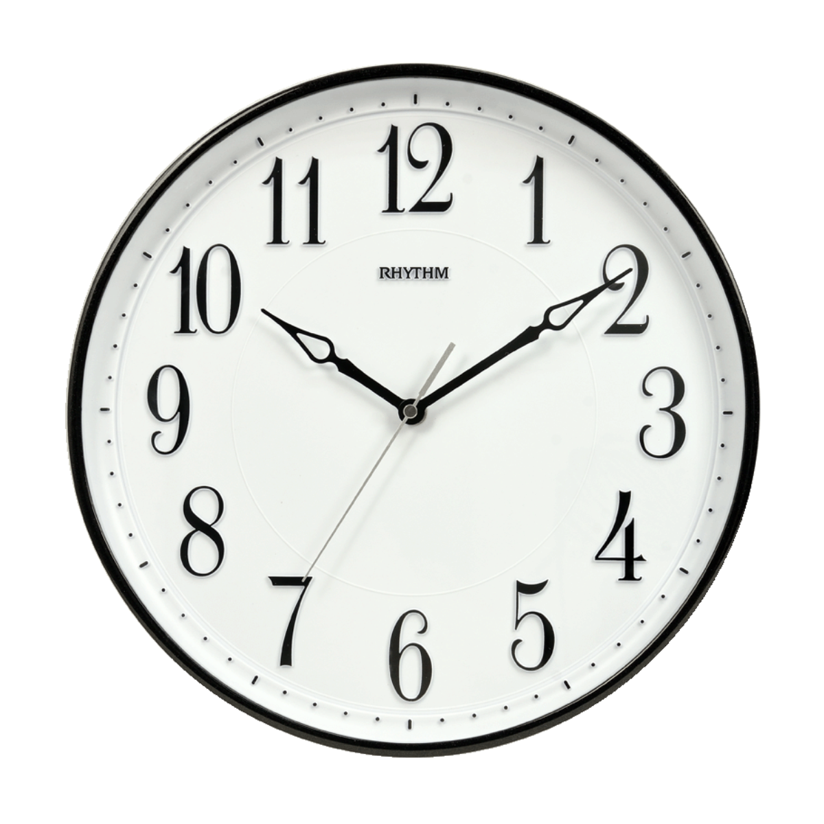 Rhythm CMG580NR02 Value Added Silent Silky Move Wall Clock (Singapore Clocks)