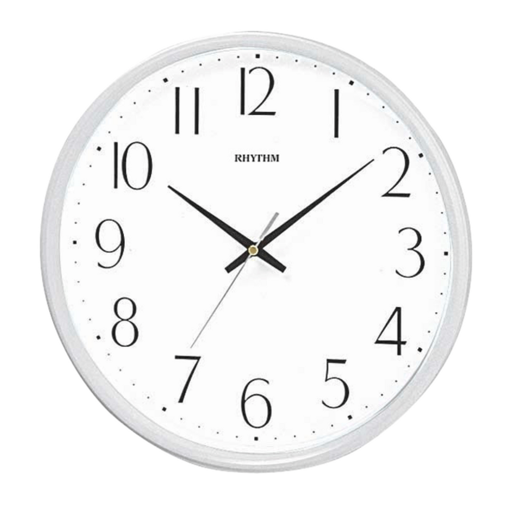 Rhythm CMG817NR03 Value Added Silent Silky Move Wall Clock (Singapore