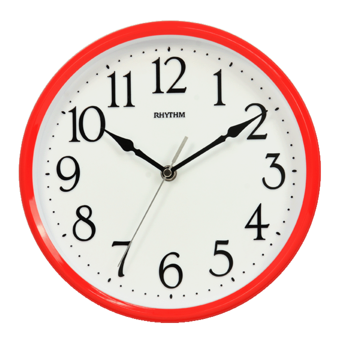 Rhythm CMG577BR01 Value Added Silent Silky Move Wall Clock (Singapore
